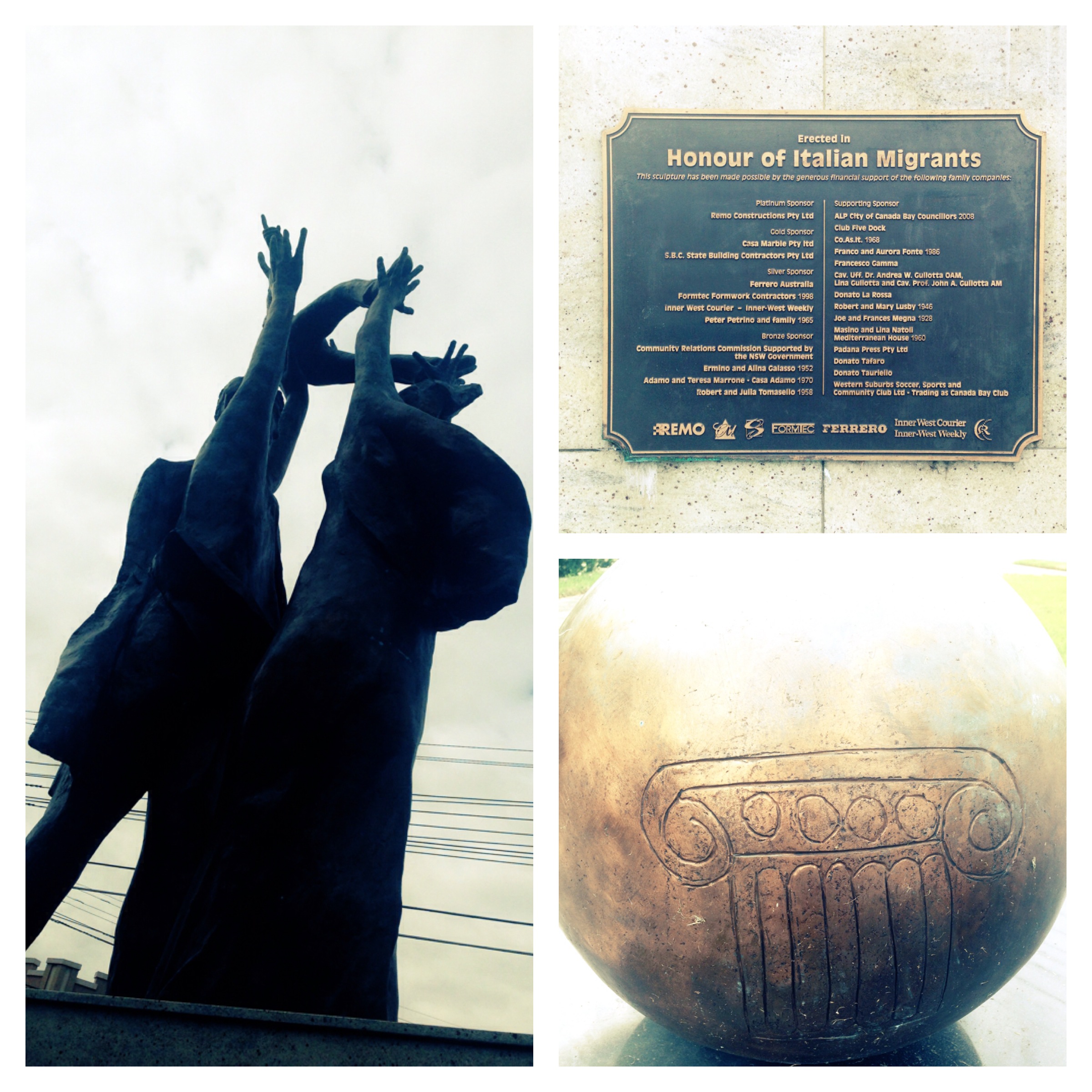 Monumento Immigrazione Italiana - Five Dock - Sydney IMG_1031