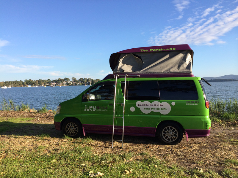 Jucy Camper in Gold Coast